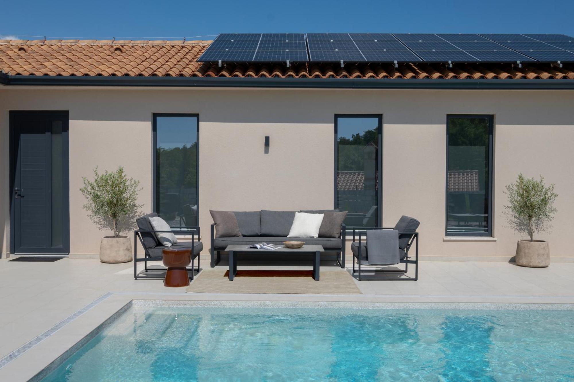 Villa Tonka With Jacuzzi Sauna And Private Pool Labin  Eksteriør bilde